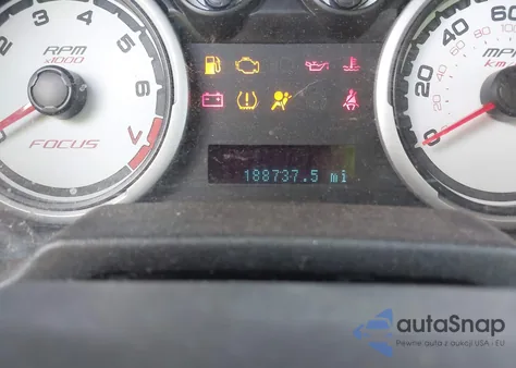 2008 Ford Focus Se/Ses z USA, uszkodzony, nr VIN 1FAHP35N18W166837